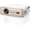 image:imageAurzen Roku TV Smart Projector with Wifi and Bluetooth Roku Streaming Experience Builtin 1080P FHD Dolby Audio Auto Focus amp Keystone Zoom Movie Portable Outdoor Mini Projector Gold