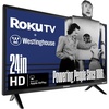 image:imageWestinghouse Roku TV  32 Inch Smart TV HD Television with WiFi Connectivity and Mobile App Flat Screen Bluetooth Compatible with Apple AirPlay Alexa and Google Assistant24 Inch