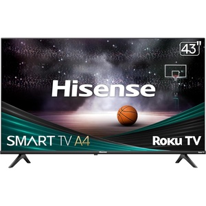 Hisense 32-Inch Class A4 Series HD 720p Smart Roku TV with Alexa Compatibility (32A4HNR) – Dolby Audio, Slim Bezel Design, Google Assistant(43-inch)