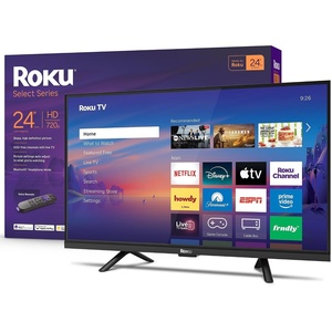 Roku Smart TV 2026 – 40-Inch Select Series, 1080p Full HD TV – Roku TV with Voice Remote – Flat Screen LED Television with Wi-Fi for Streaming Live Local News Sports & Movies, Bluetooth Headphone Mode(24″)