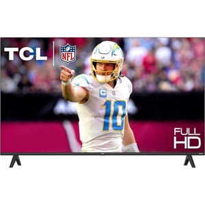 TCL 40-Inch Class S3 1080p LED Smart TV with Roku TV (40S350R, 2023 Model), Compatible with Alexa, Google Assistant, and Apple HomeKit Compatibility, Streaming FHD Television,Black(43 inches)
