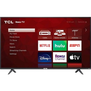 TCL 55″ Class 4-Series 4K UHD HDR Smart Roku TV – 55S435, 2021 Model(43 in)