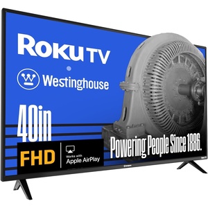 Westinghouse Roku TV – 40 Inch Smart TV, 1080P FHD Television with Wi-Fi Connectivity and Mobile App, Flat Screen, Bluetooth, Compatible with Apple AirPlay, Alexa and Google Assistant(40 Inch)